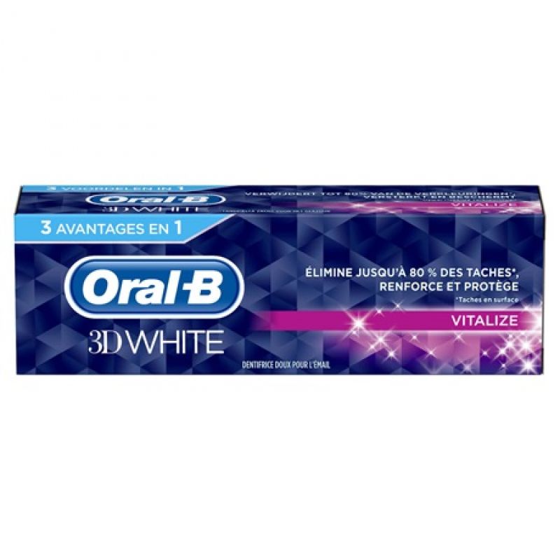 Oral B Dent 3d White Vitalize - Pharmarun