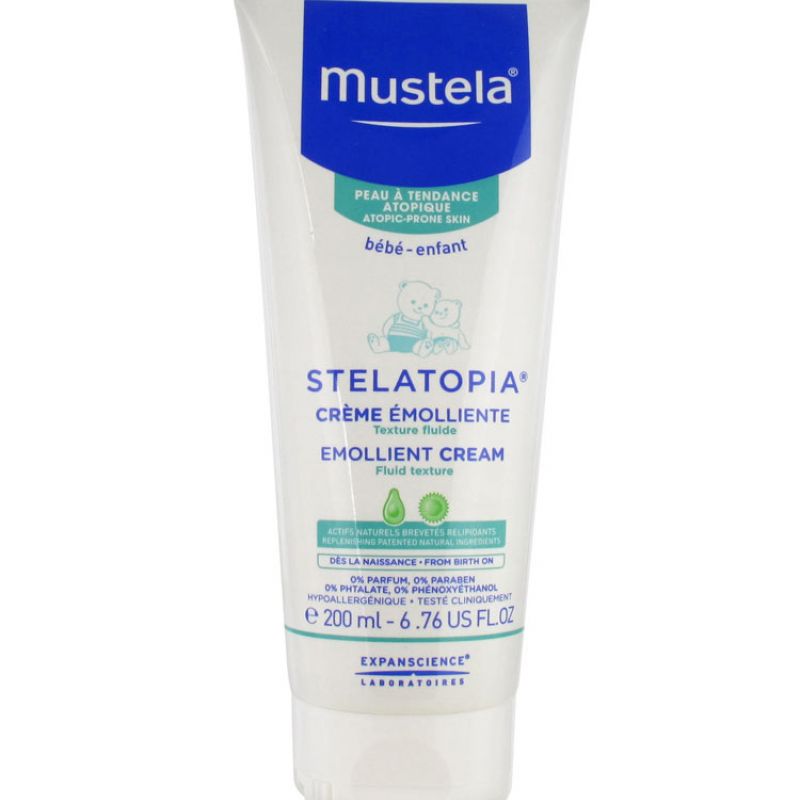 Mustela bébé Stelatopia Crème Emolliente 200mL - Pharmarun