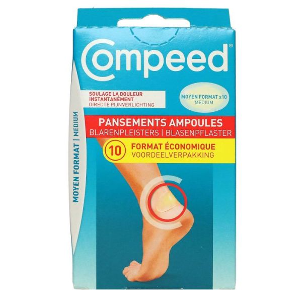 Compeed Ampoules Moyen Format Bt10