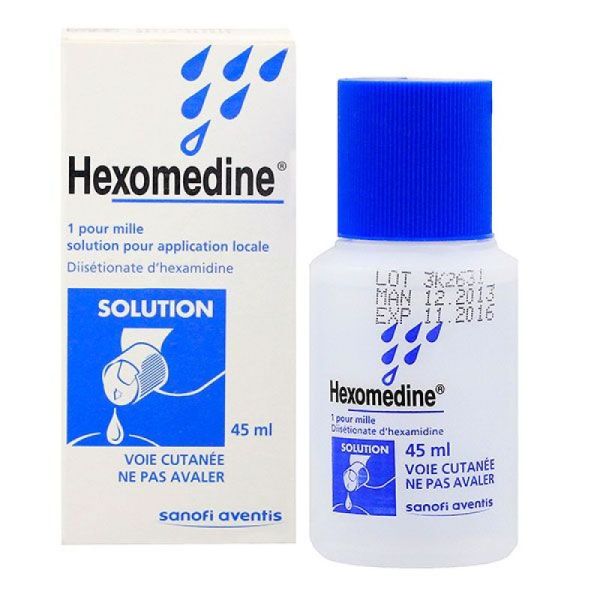 Héxomédine solution flacon 45ml