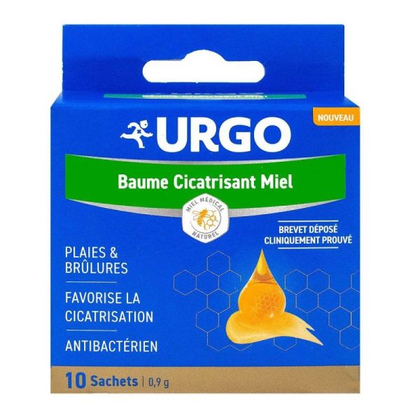 Urgo Baume Miel Unidose 10 Sachets 0,9 G