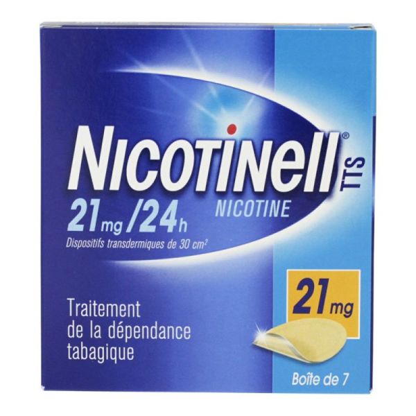 Nicotinell Tts 21Mg/24H Disp Tr 30Cme 7Sa