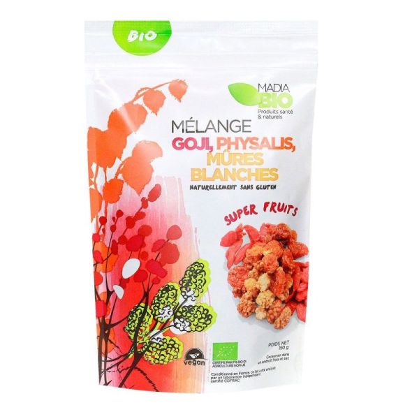 Madia Bio Sport Melang Fruits Seches 150g