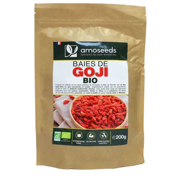 Amoseeds Baies De Goji Bio 200G