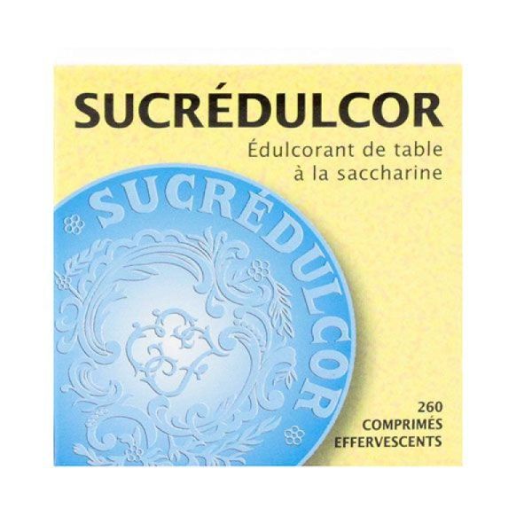 Sucrédulcor 260 comprimés effervescents