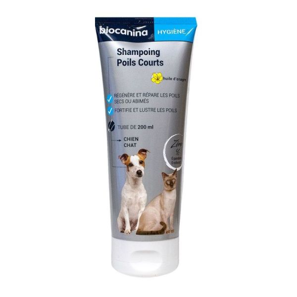 Biocanina Shampoing Poils Courts Fl 200ml