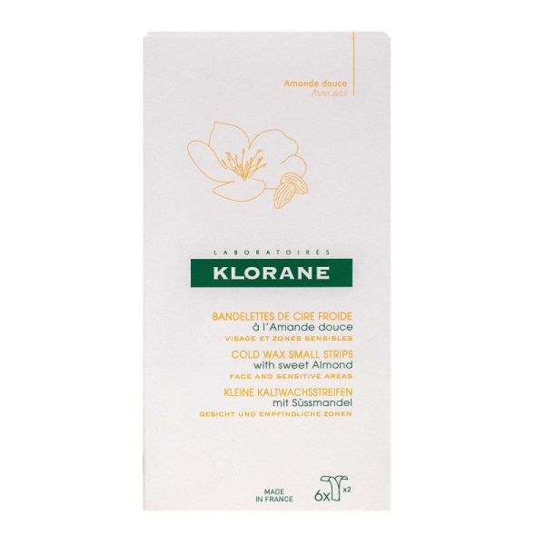 Klorane Bandes Cire Visage