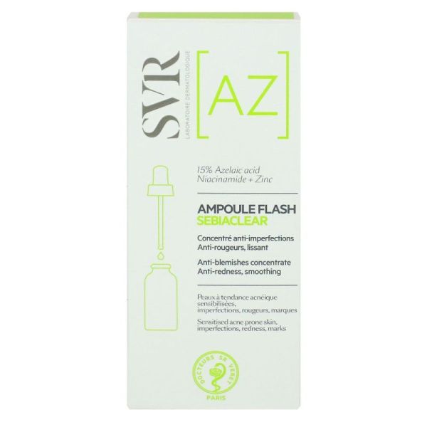 Svr Sebiaclear Ampoule Az Flash 30Ml