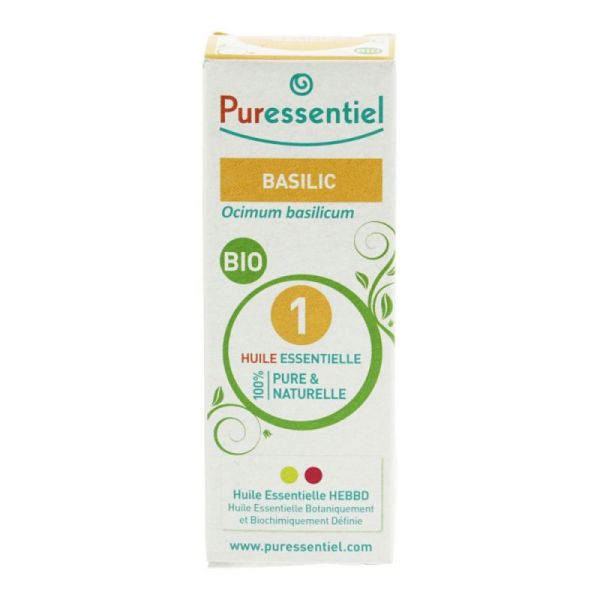 Puressentiel  Huile Essentielle Basilic BIO made in France