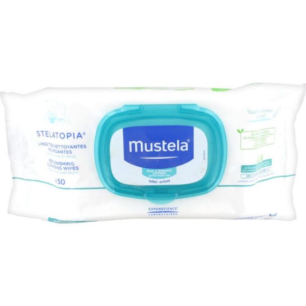 Mustela Lingettes Stelatopia x50