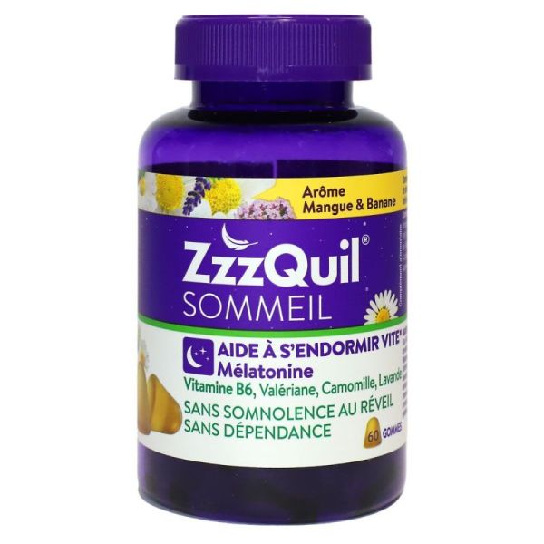 Zzzquil Sommeil Gom Mangue Banane Bt60