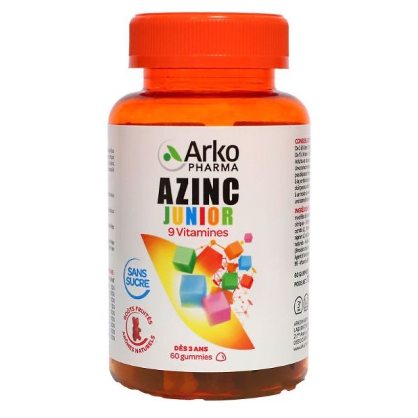 Azinc Junior M-Vit Gum Fl60