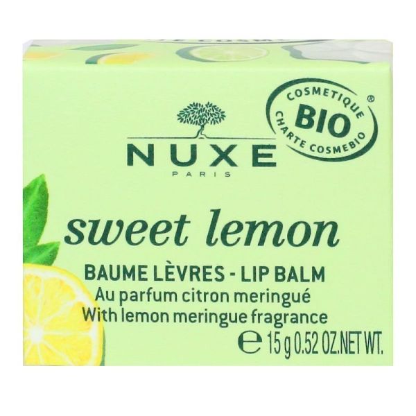 Nuxe Sweet Lemon Baume Levres Pot 15G